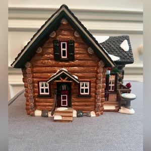 Department 56 Snow Village Cedar Point Cabin